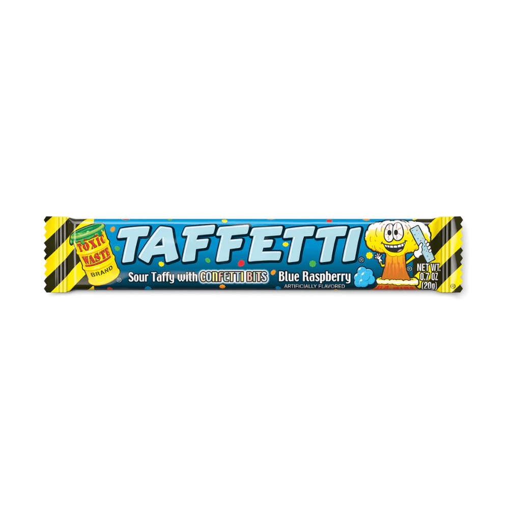 USA ๐บ๐ธ - Toxic Waste Taffeti Blue Raspberry - InOutSnackz