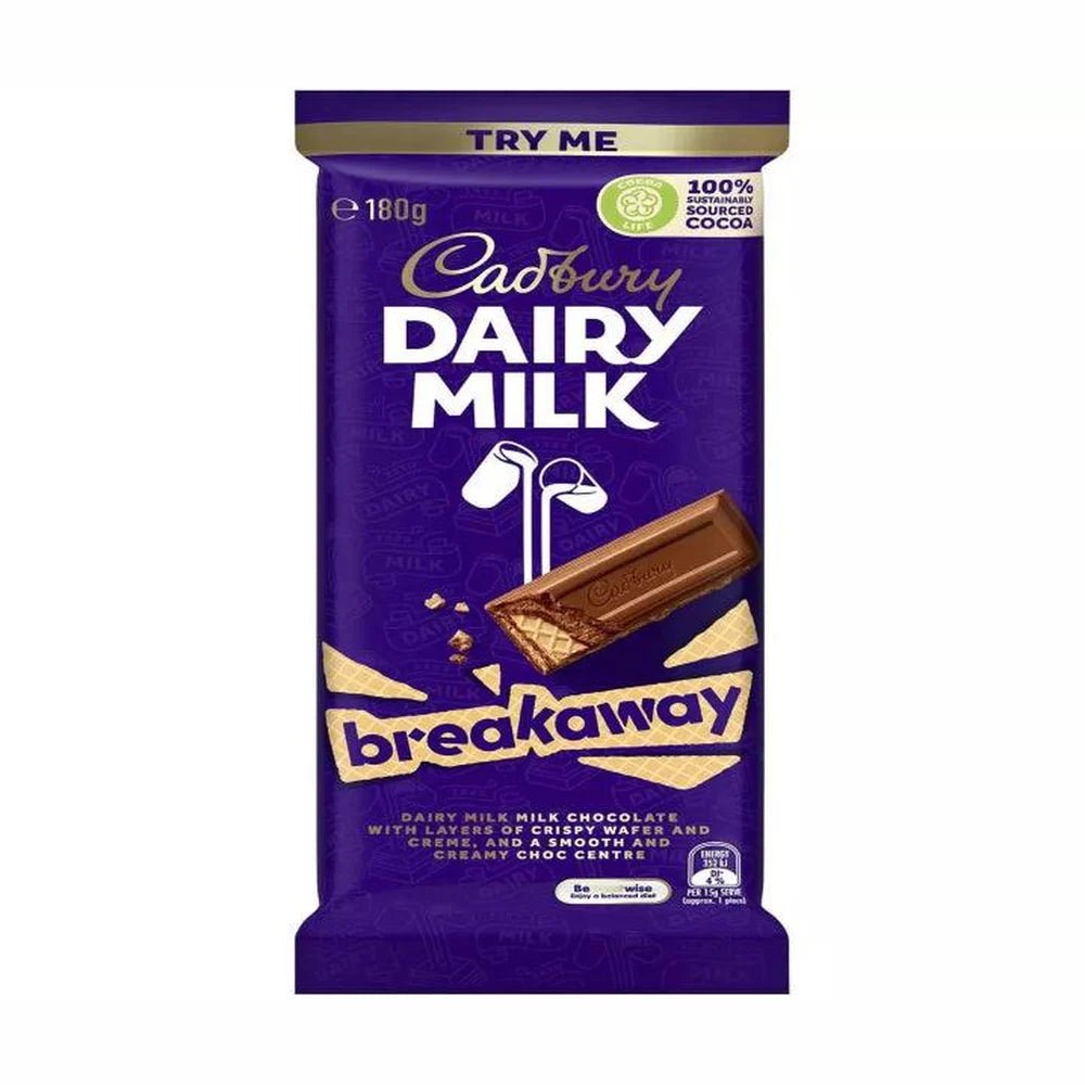 Australia 🇦🇺 - Cadbury Dairy Milk Breakaway - InOutSnackz