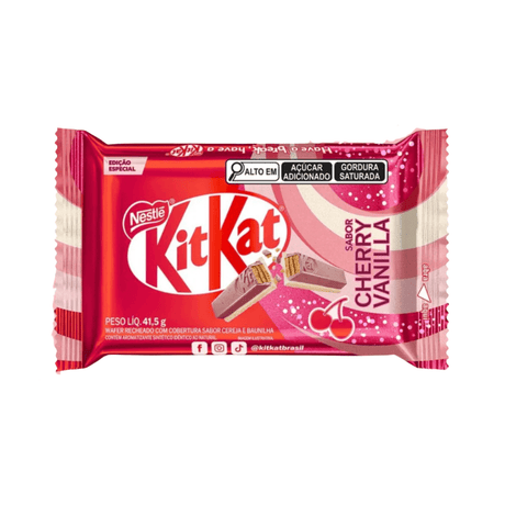 Brazil 🇧🇷 - KitKat Cherry Vanilla - InOutSnackz