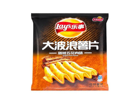 China 🇨🇳 - Lay's Roasted Pork Belly - InOutSnackz