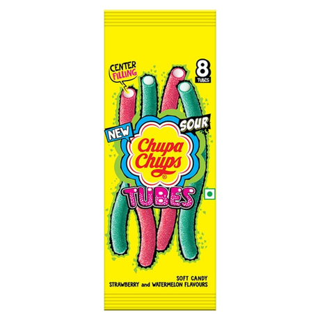 India 🇮🇳 - Chupa Chups Sour Tubes - InOutSnackz
