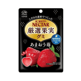 Japan 🇯🇵 - Fujiya Nectar Fruit Gummy Amaou Strawberry - InOutSnackz