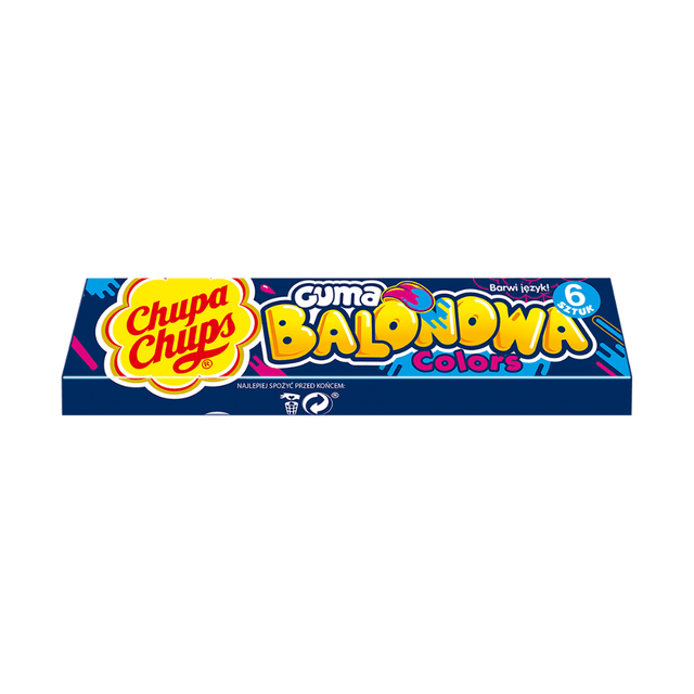 Poland 🇵🇱 - Chupa Chups Colors Bubble Gum - InOutSnackz