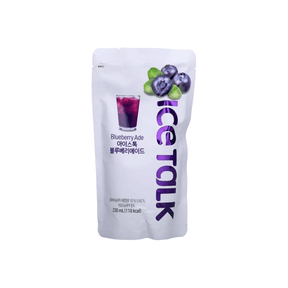 South Korea 🇰🇷 - Ice Talk Blueberry Ade - InOutSnackz