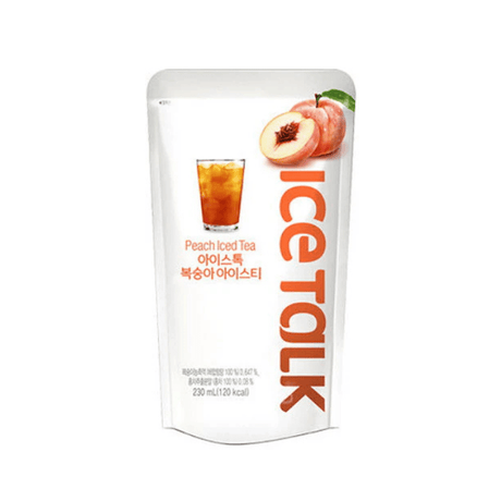 South Korea 🇰🇷 - Ice Talk Peach Iced Tea - InOutSnackz