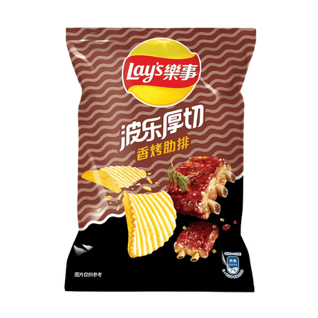 Taiwan 🇹🇼 - Lay's BBQ Ribs - InOutSnackz