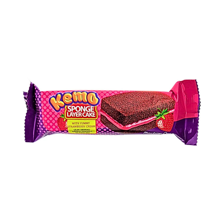 Turkey 🇹🇷 - Kemo Sponge Layer Cake Strawberry Cream - InOutSnackz