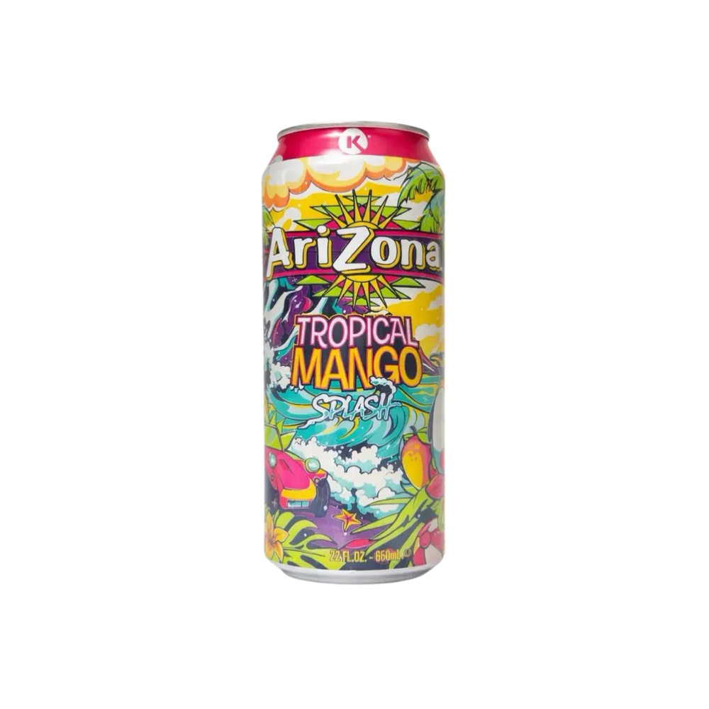 USA 🇺🇸 - AriZona Tropical Mango Splash - InOutSnackz