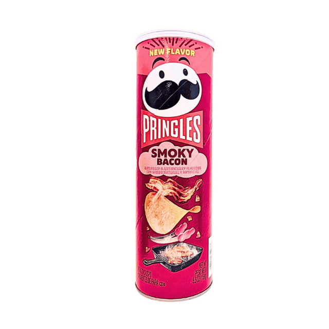 USA 🇺🇸 - Pringles Smoky Bacon - InOutSnackz
